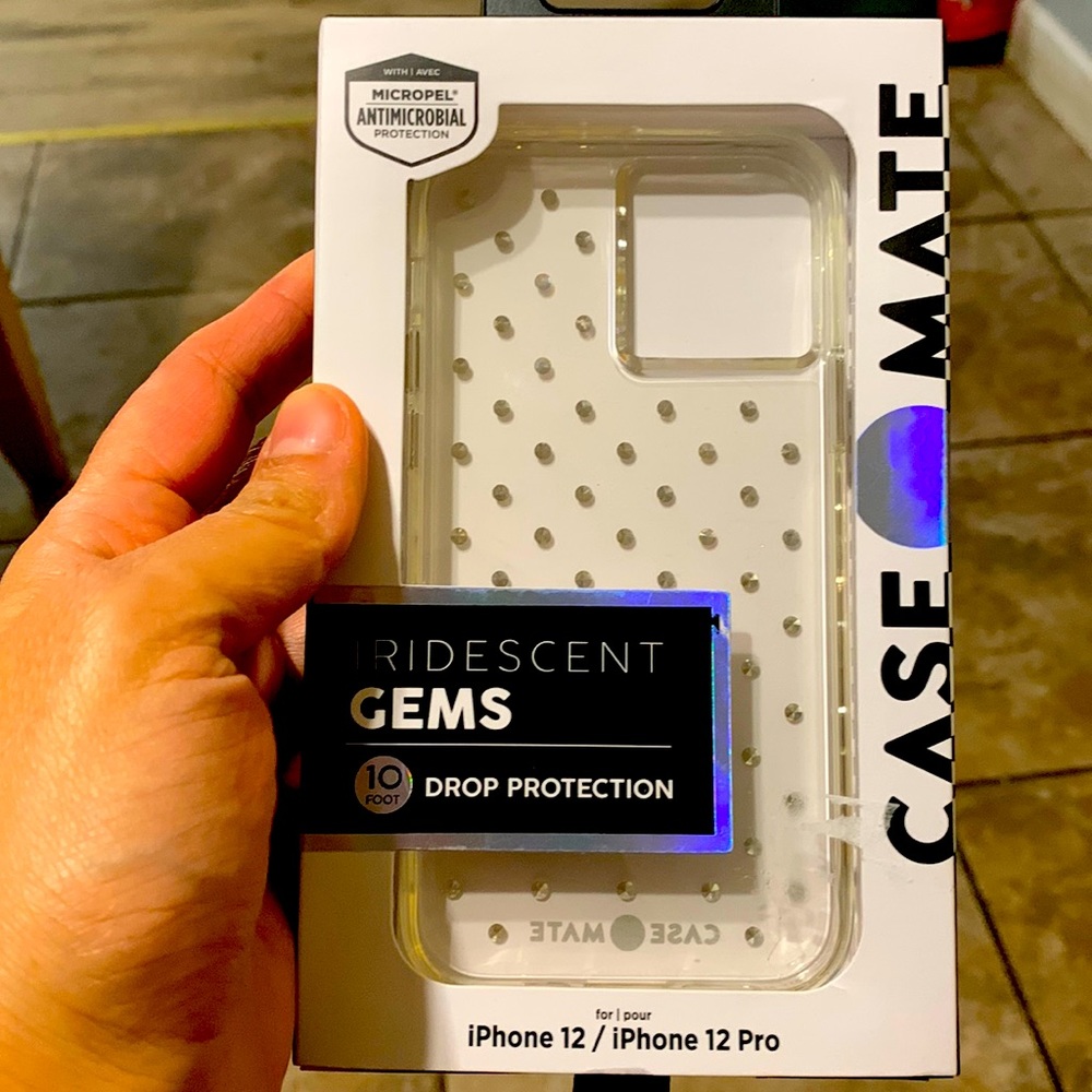 Case-Mate Apple iPhone 12 Pro Case - Iridescent Gems